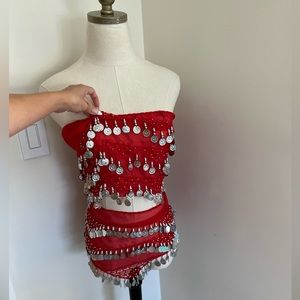 Egyptian Belly Dancer Costume (3 pcs)